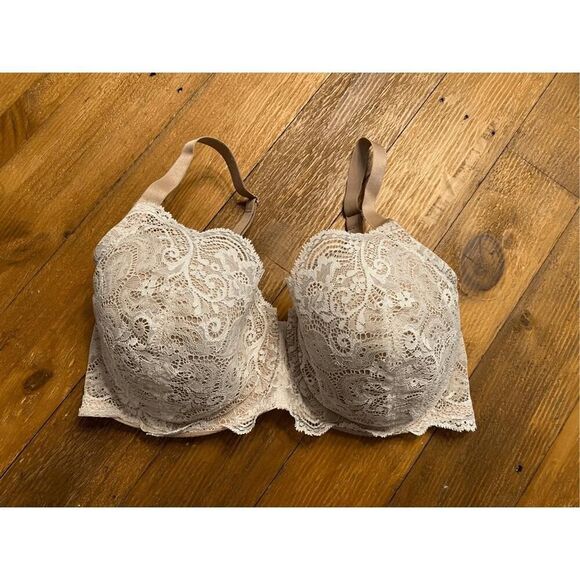 THIRDLOVE 24/7 34F Lace Balconette Bra lingerie - Picture 2 of 6